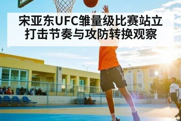 宋亚东UFC雏量级比赛站立打击节奏与攻防转换观察